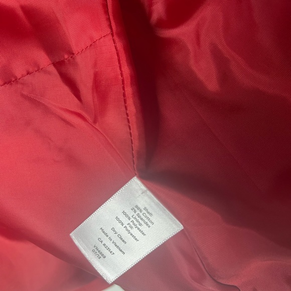 Talbots Dark Red Corduroy Blazer Jacket Career Professional Size 16P - Picture 6 of 9